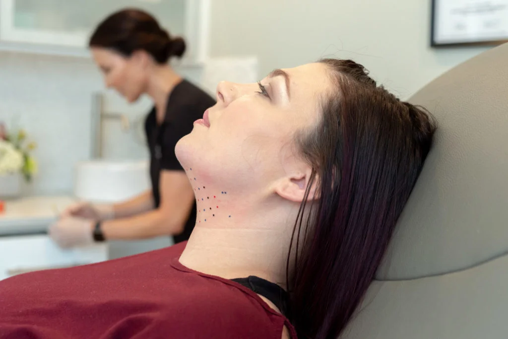 kybella is a body contouring treatment specifically used to target fat under the chin